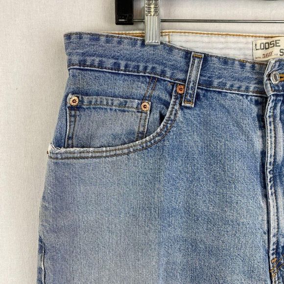 LEVI'S 569 Loose Fit Denim Shorts - Picture 7 of 11